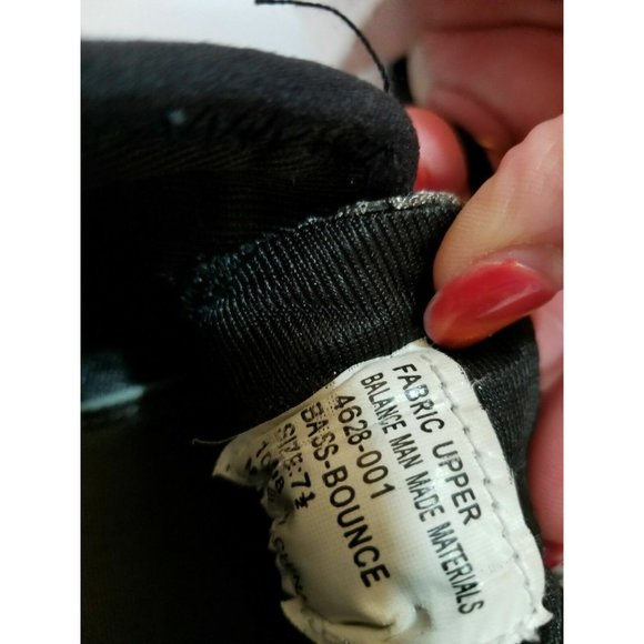 Bass Womens Lightweight Walking Sneaker 7.5 M blac comfort tennis lace up shoe - Picture 10 of 10